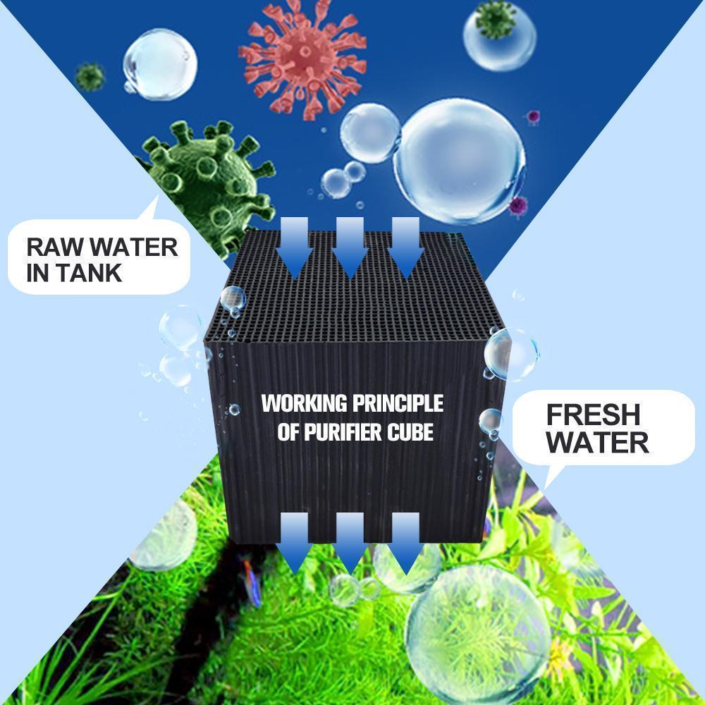 FISHYCUBE™ - ECO-AQUARIUM WATER PURIFIER CUBE