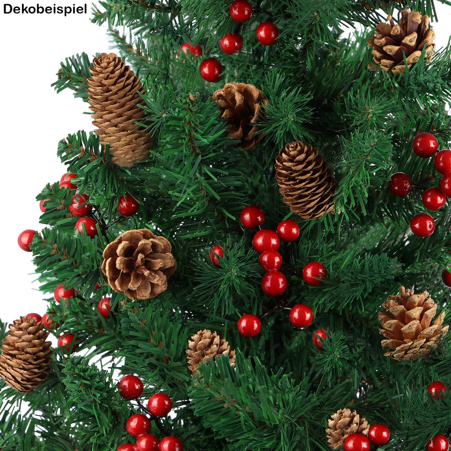 Künstlicher Weihnachtsbaum wie echt, in 5 Größen